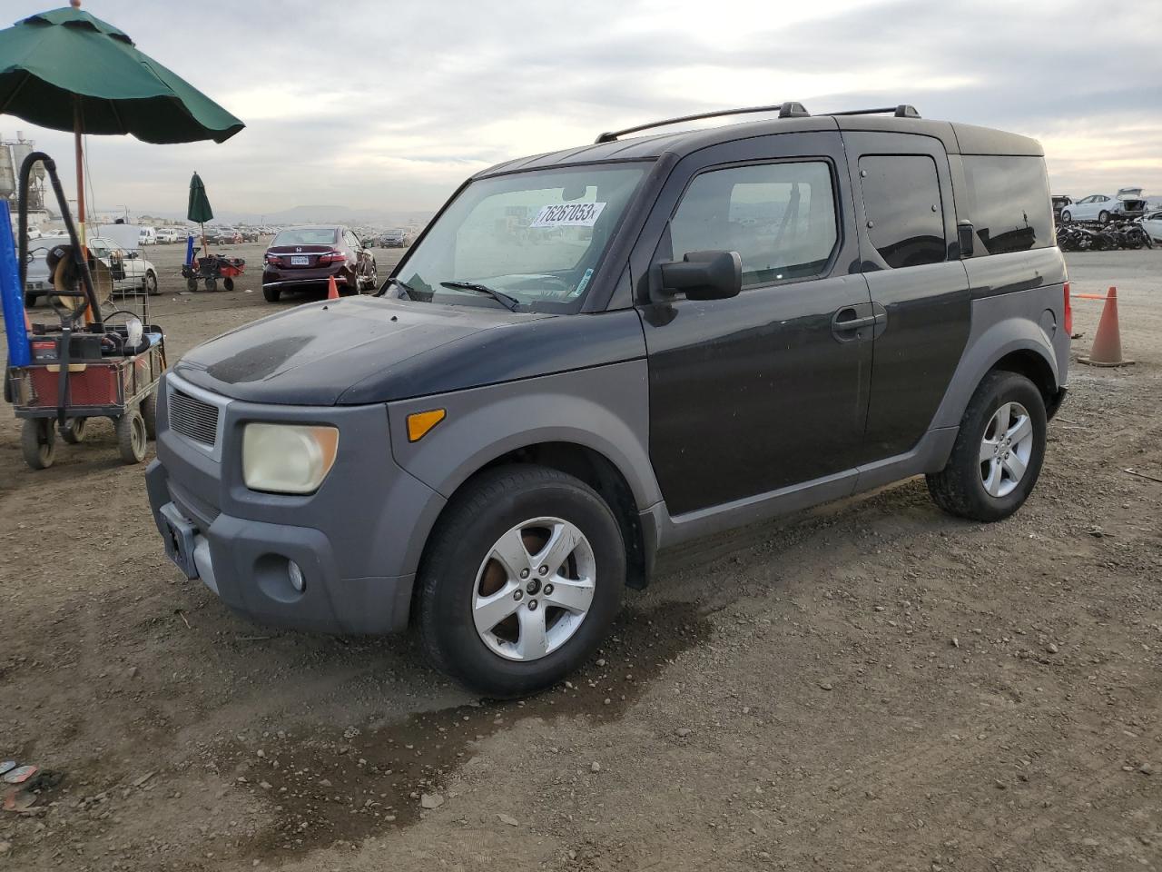 honda element 2003 5j6yh28523l029598