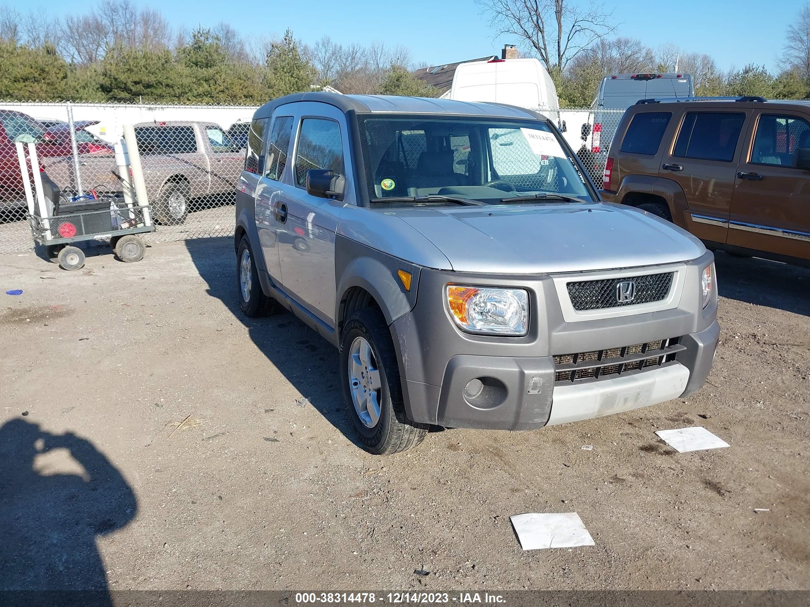 honda element 2003 5j6yh28583l017763