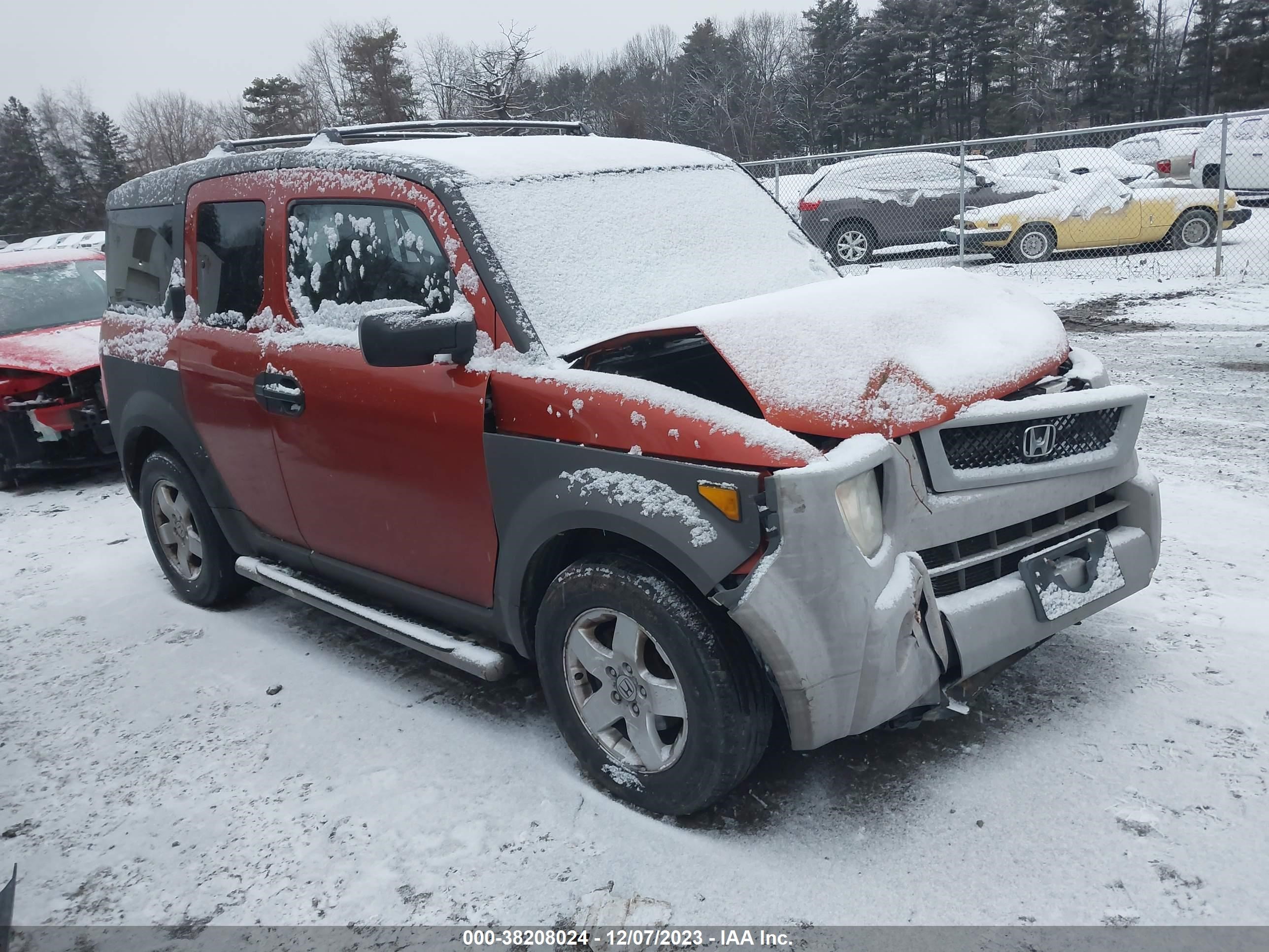 honda element 2003 5j6yh28583l035258