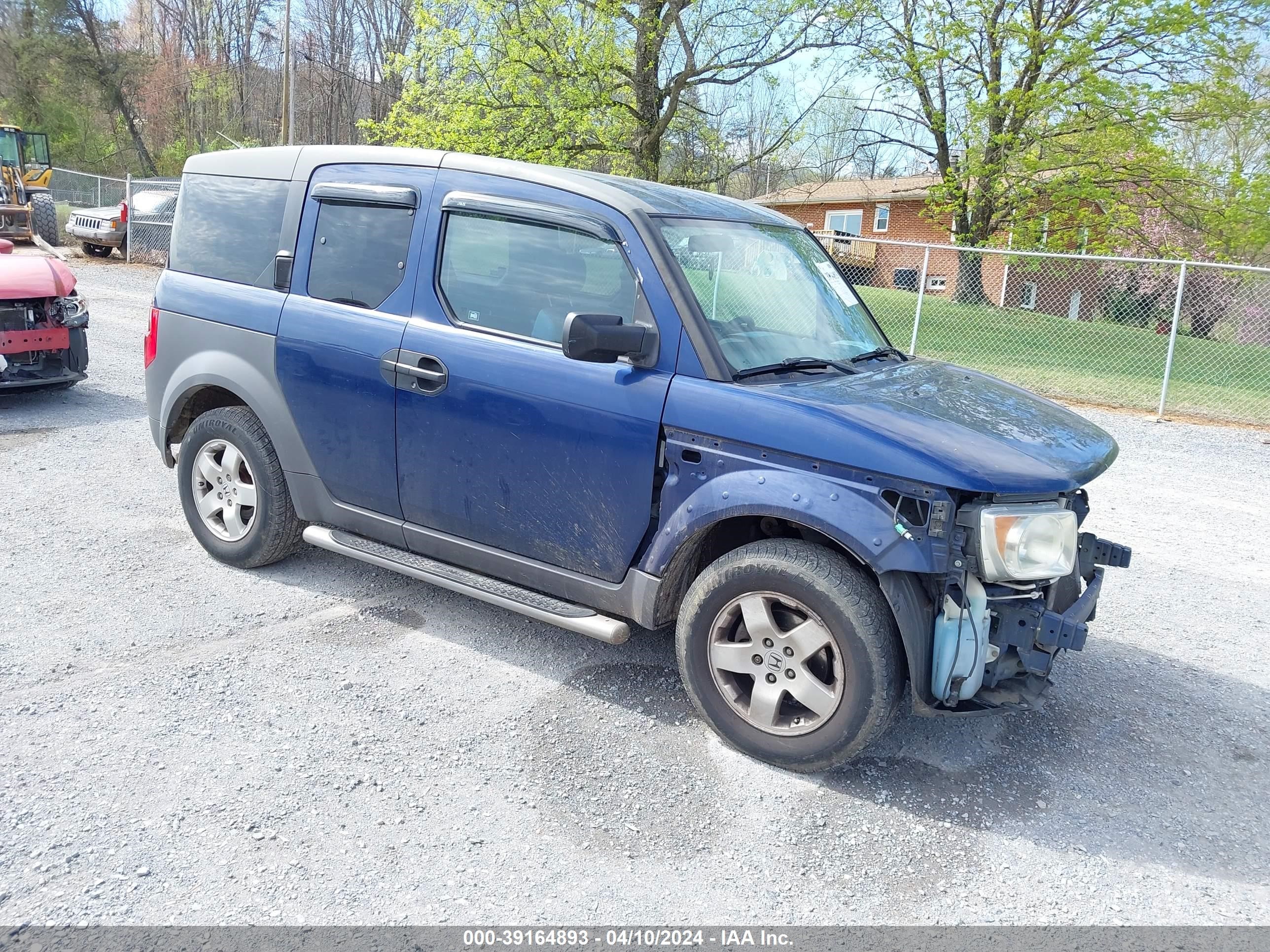 honda element 2003 5j6yh28593l018288