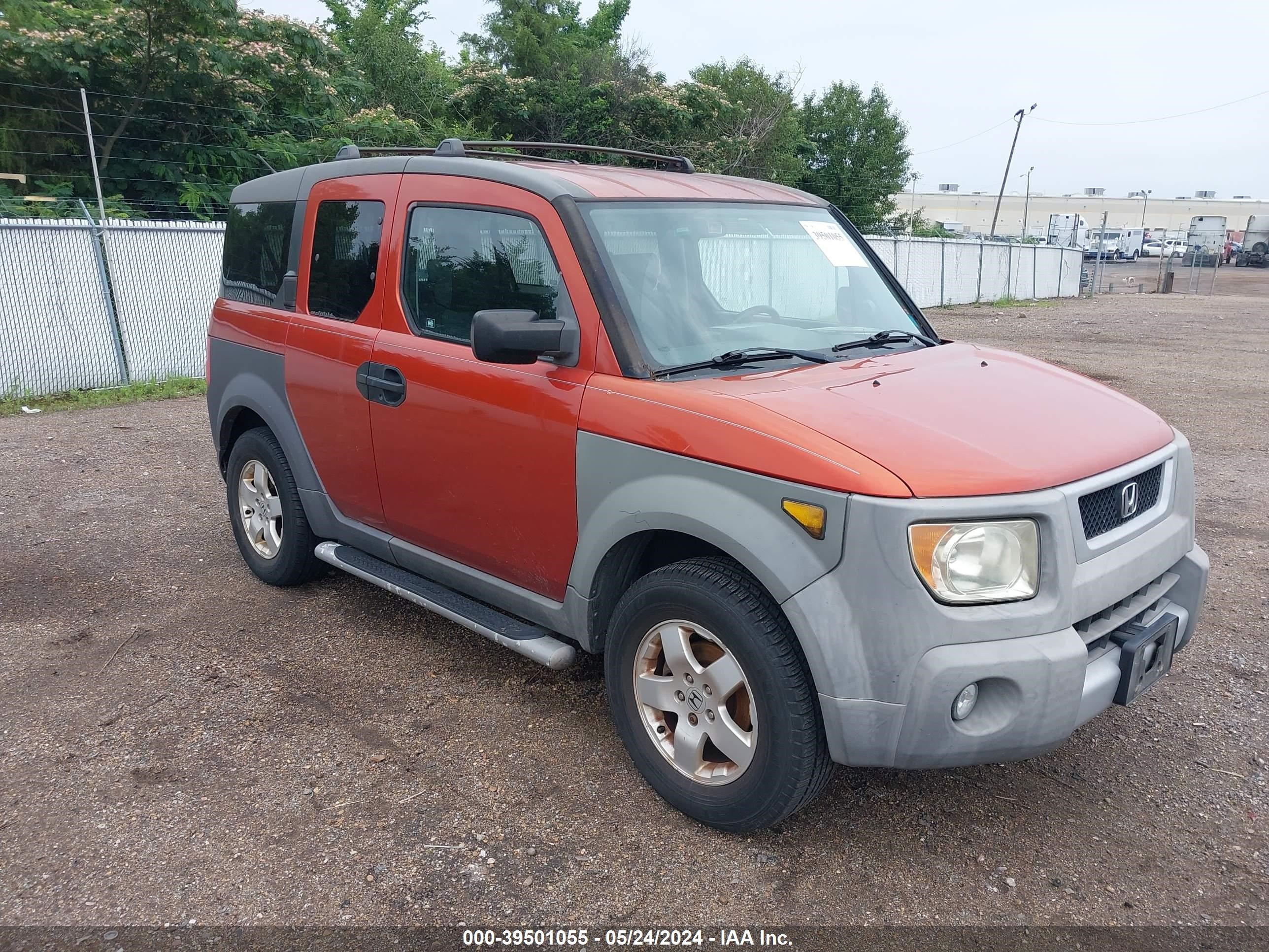 honda element 2003 5j6yh285x3l001905