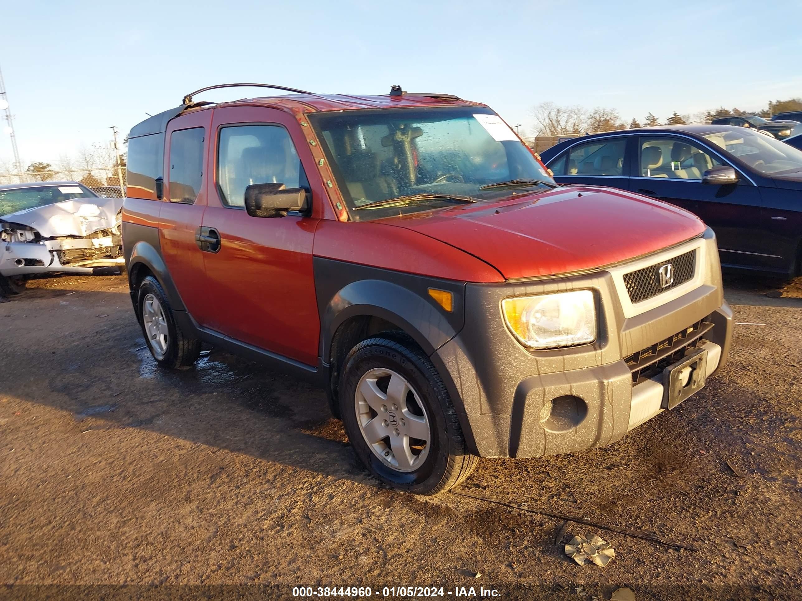 honda element 2004 5j6yh285x4l039524