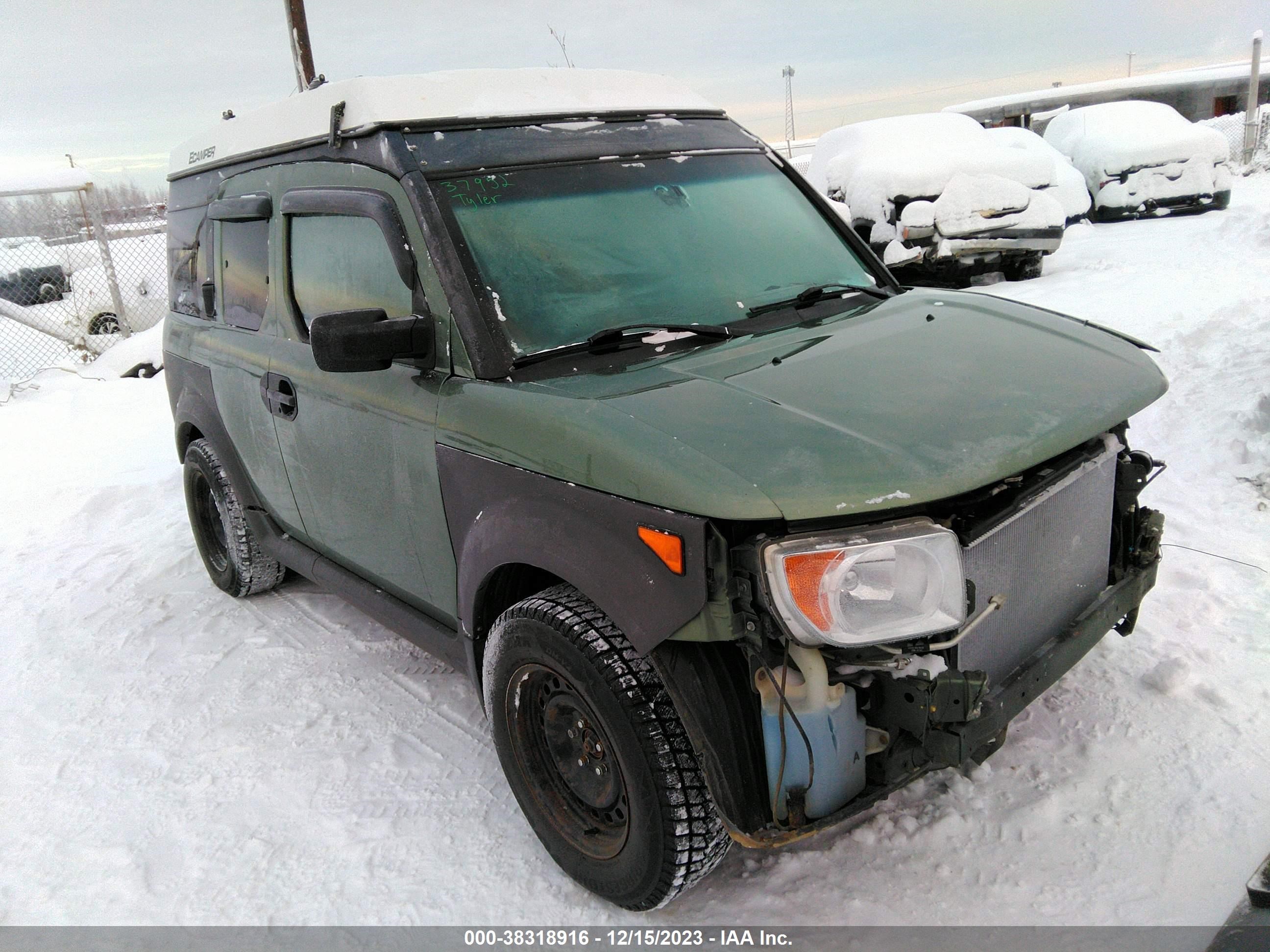 honda element 2005 5j6yh28635l017214