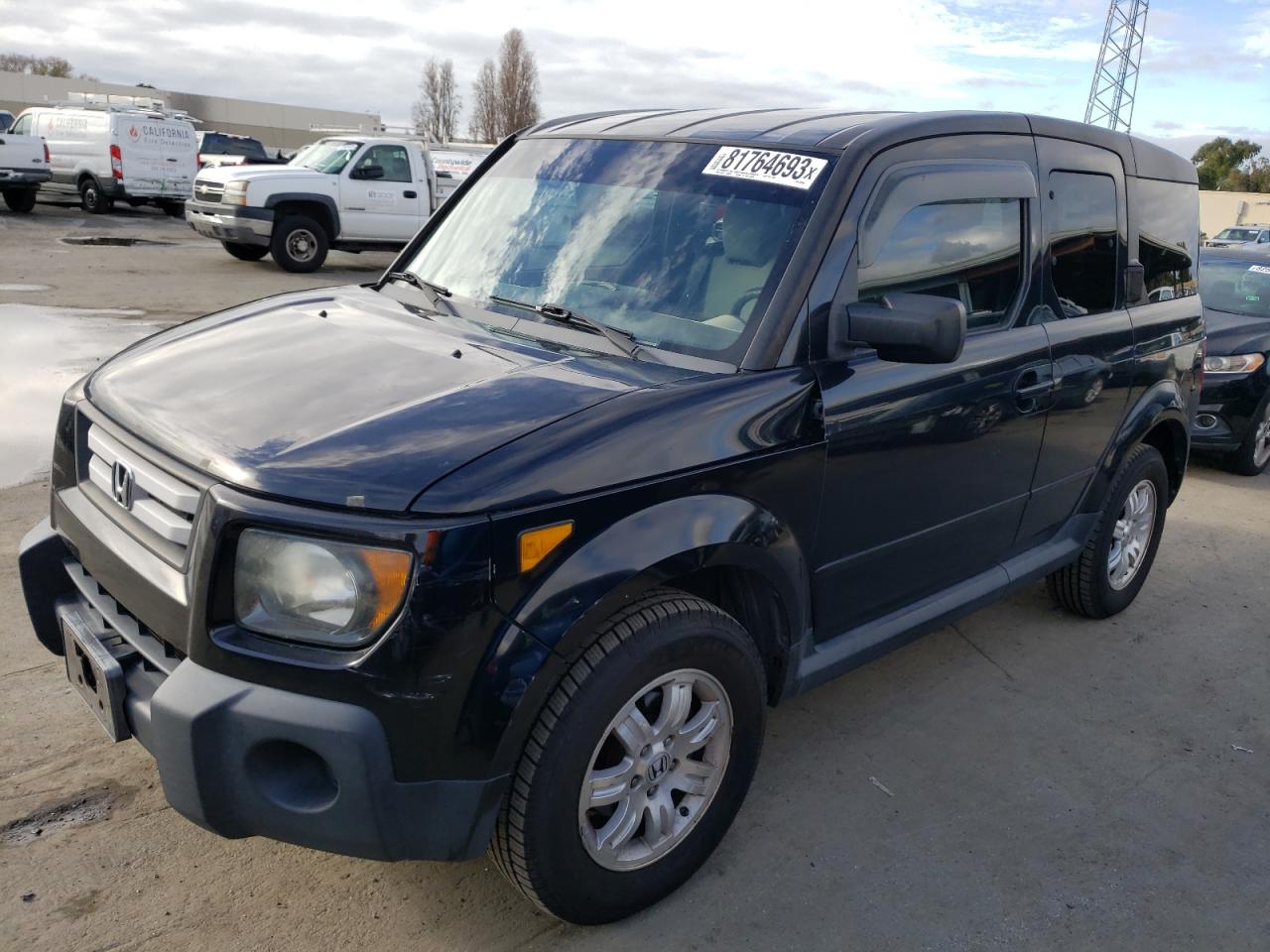 honda element 2007 5j6yh287x7l003922