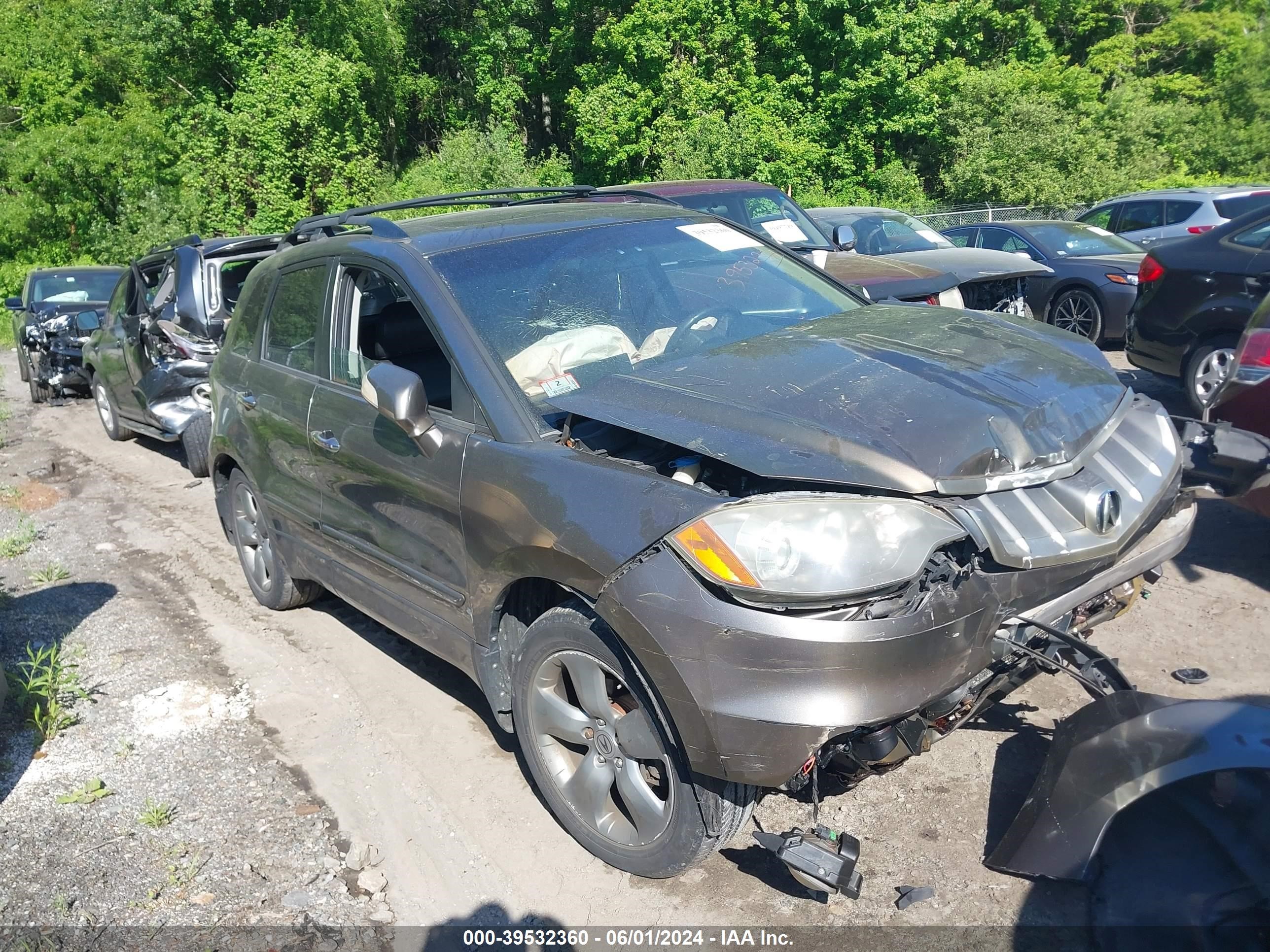 acura rdx 2007 5j8tb18207a000332