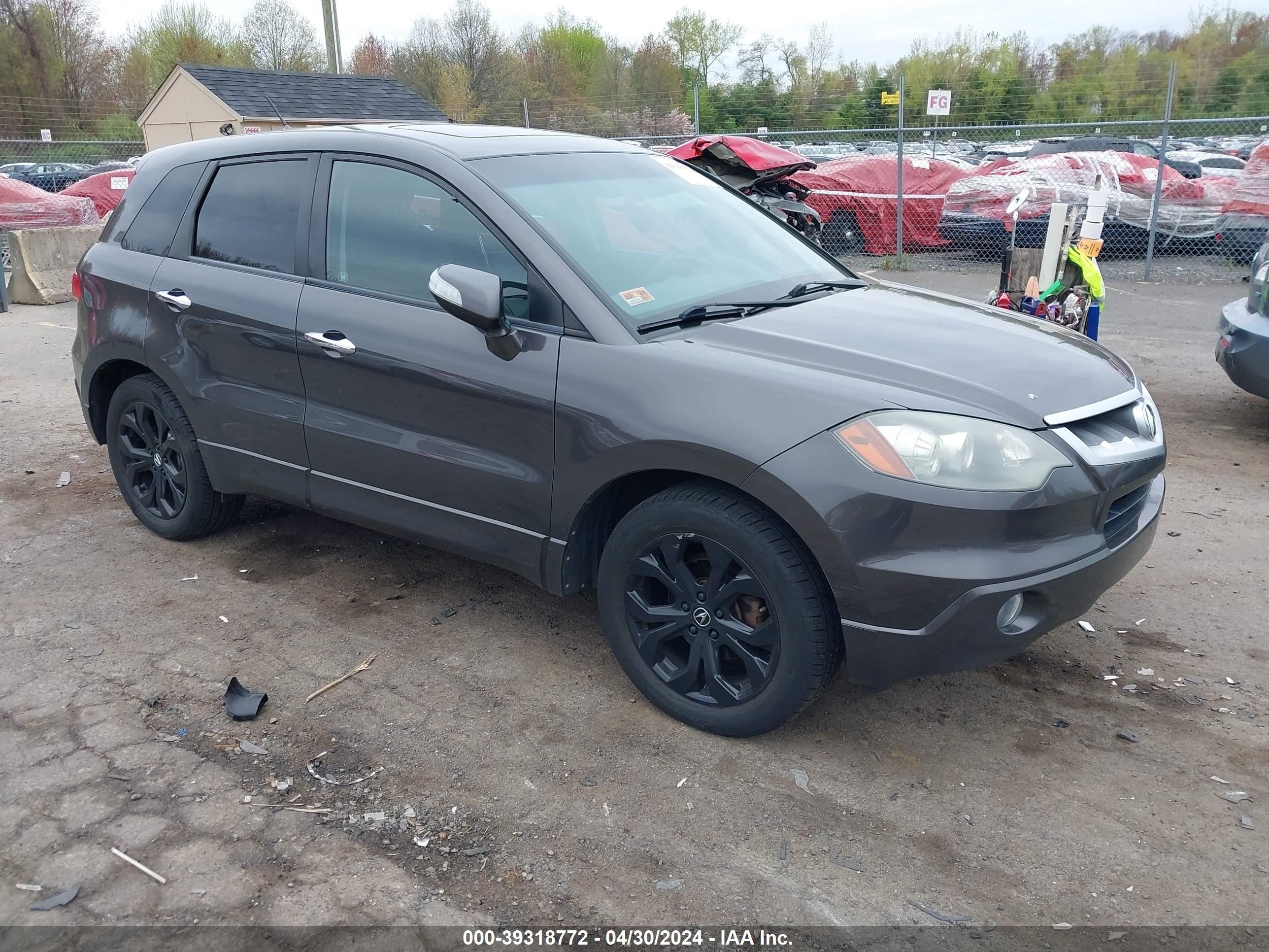 acura rdx 2009 5j8tb18229a007219