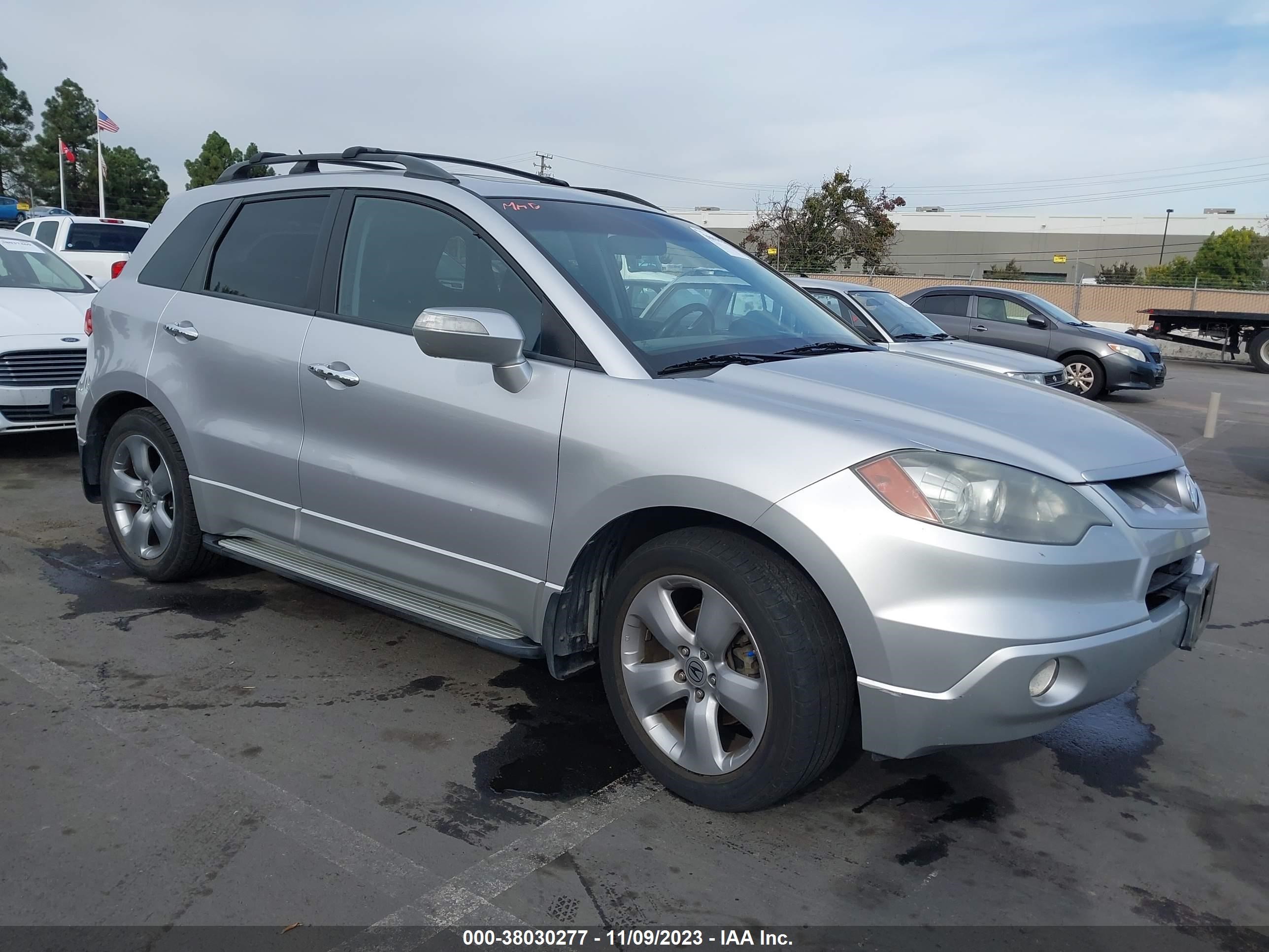 acura rdx 2007 5j8tb18247a008451