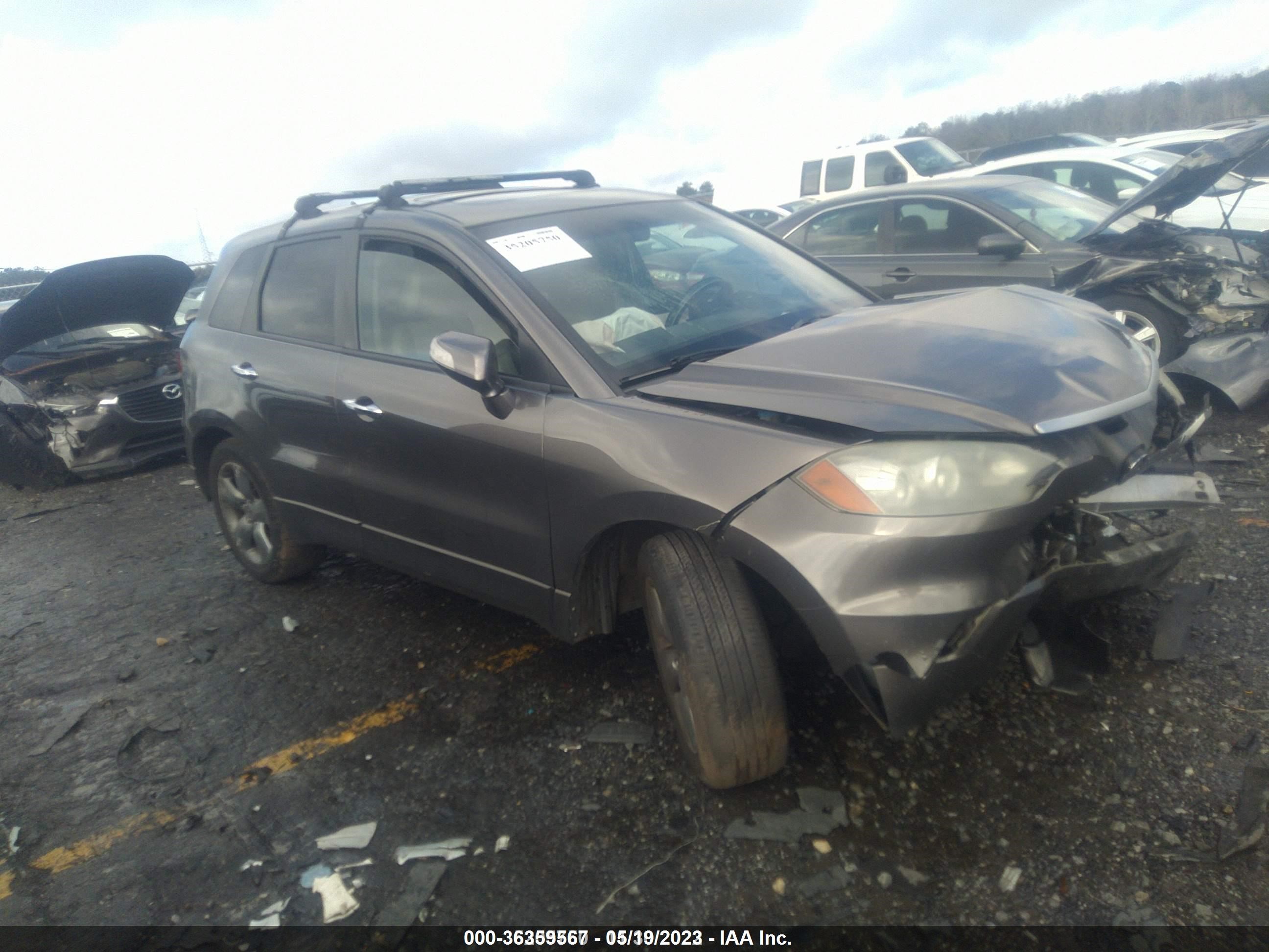 acura rdx 2007 5j8tb18247a009129