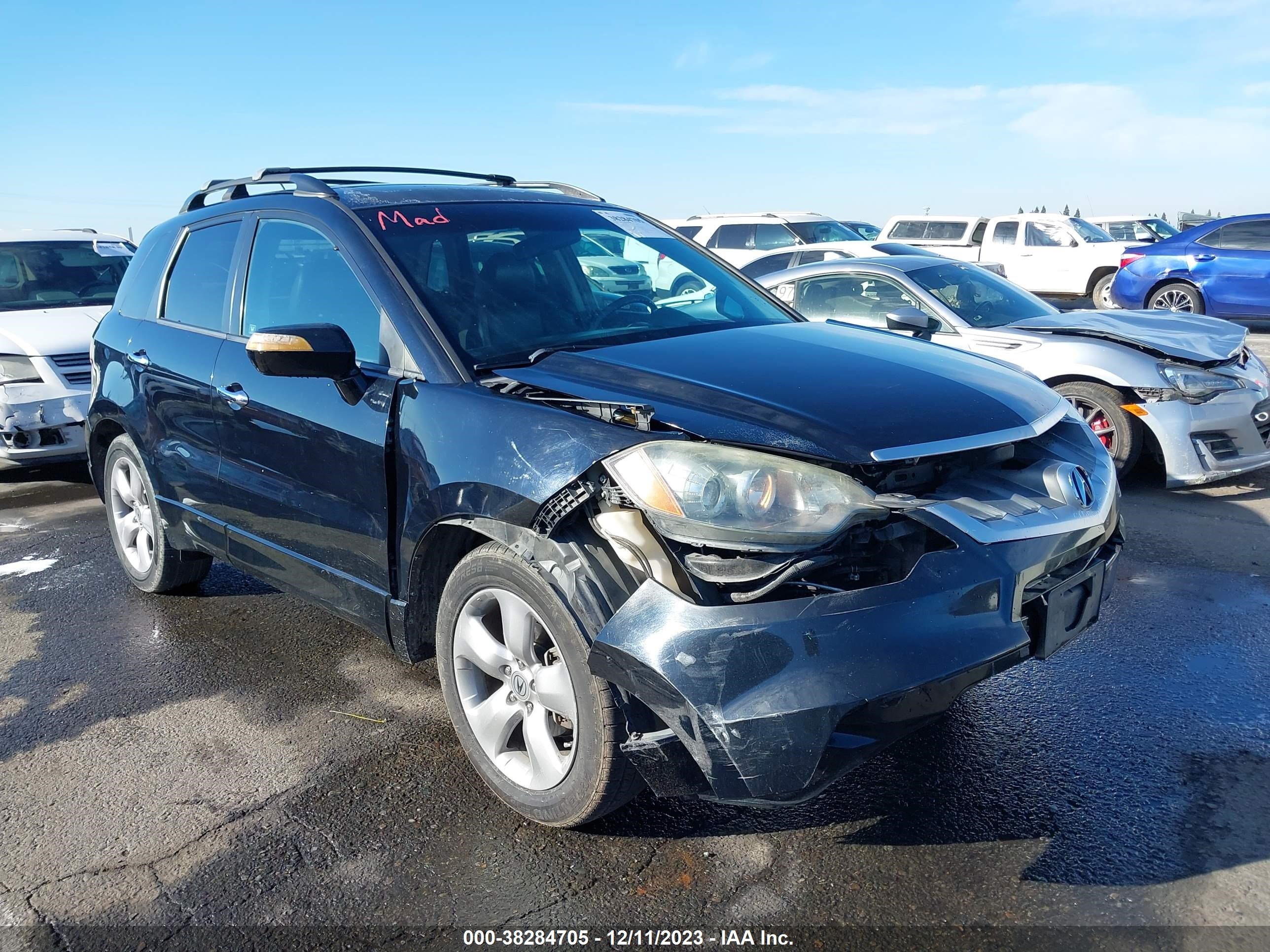 acura rdx 2007 5j8tb18517a003170