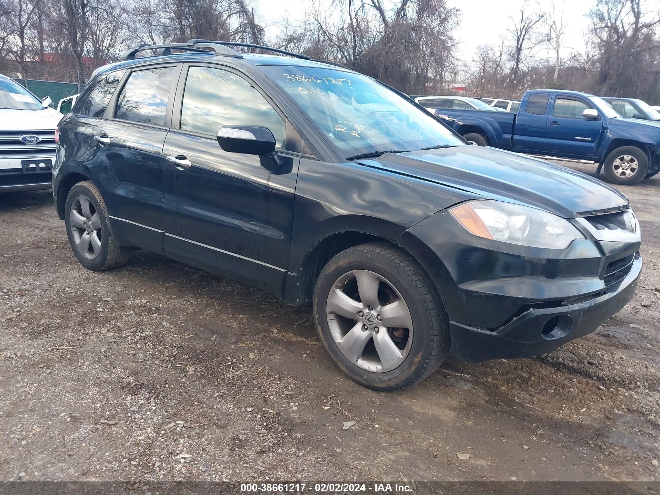 acura rdx 2008 5j8tb18538a002362