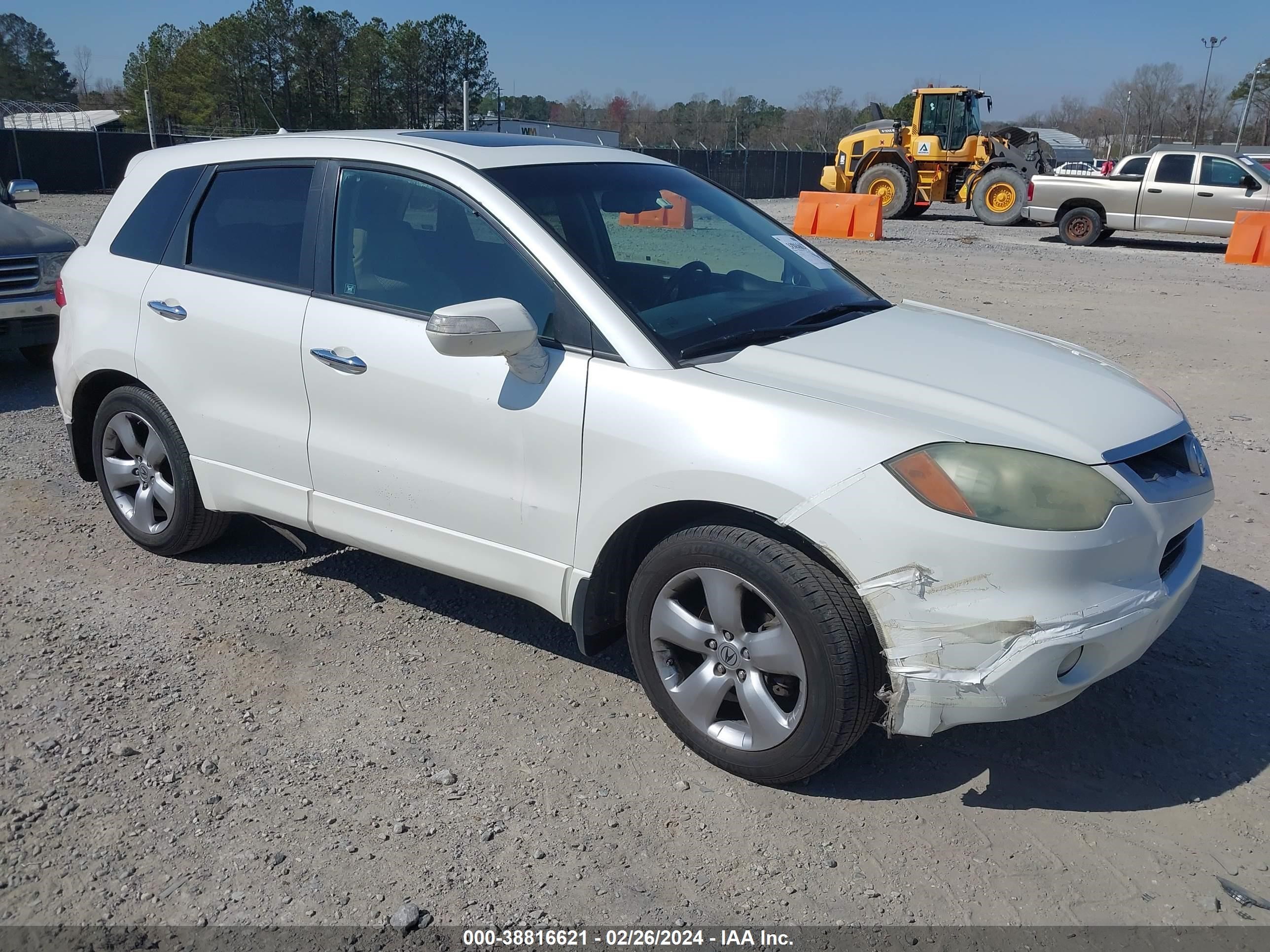 acura rdx 2008 5j8tb18538a009358