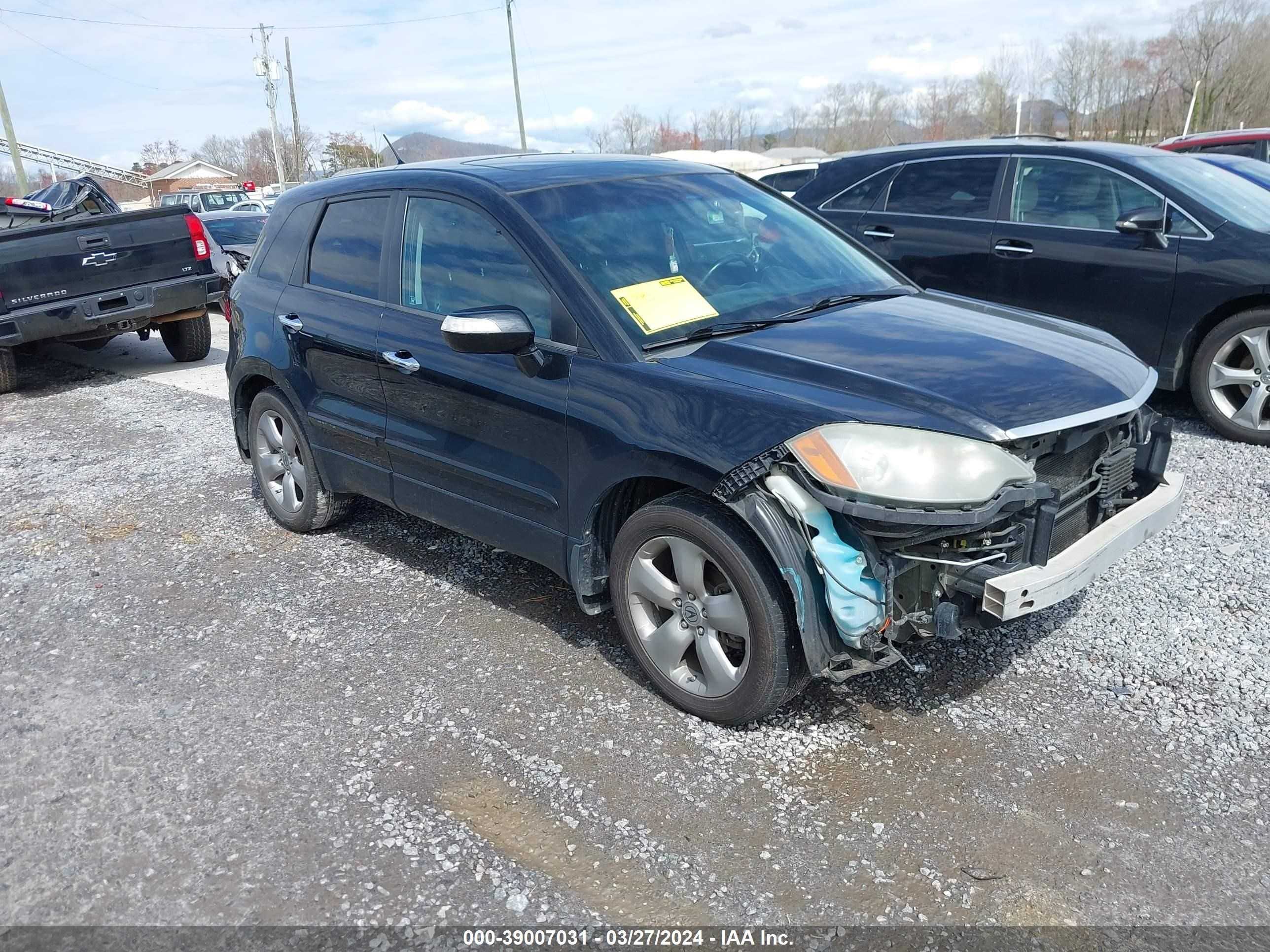 acura rdx 2007 5j8tb18557a010932