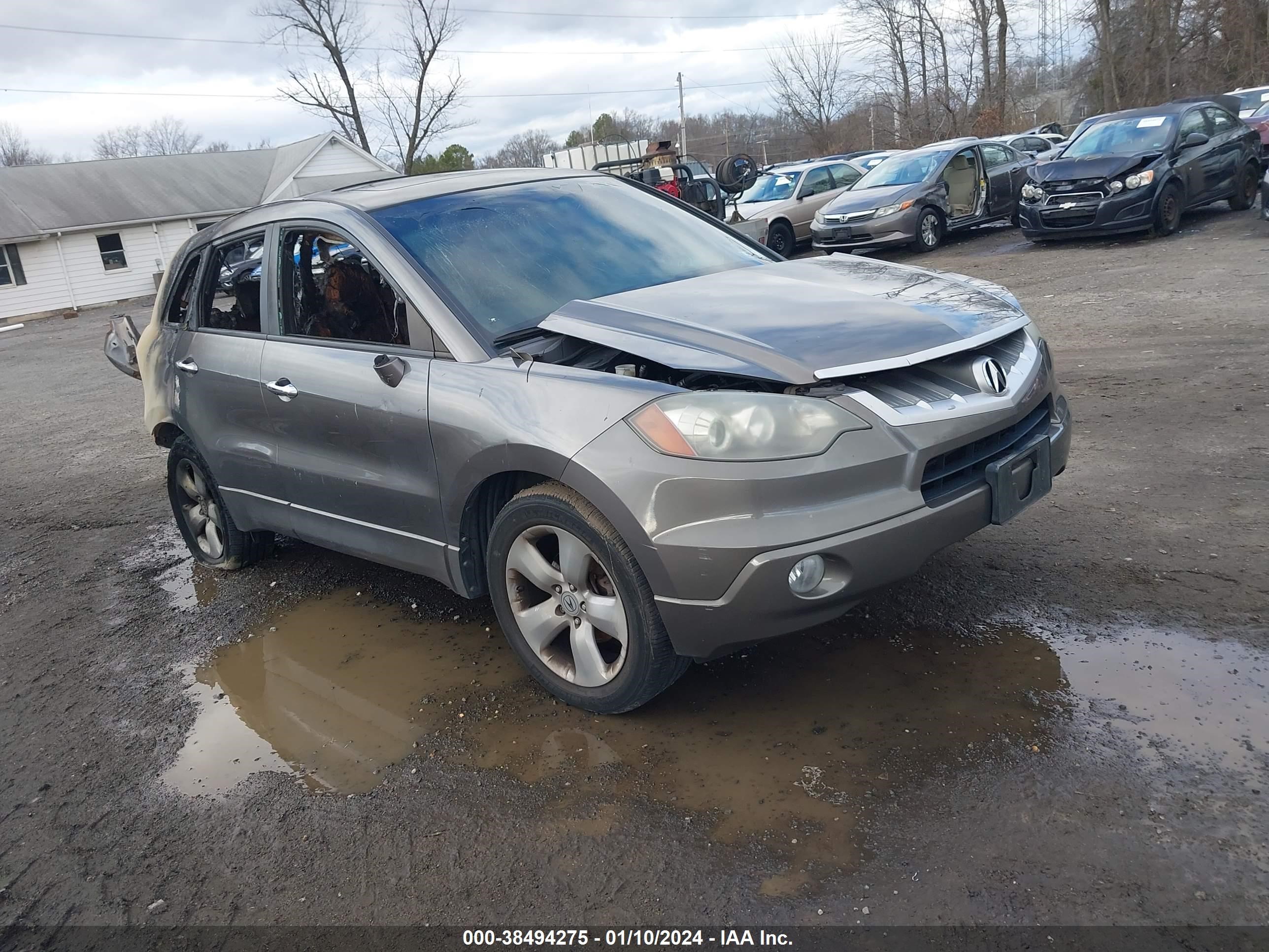 acura rdx 2007 5j8tb18557a024698