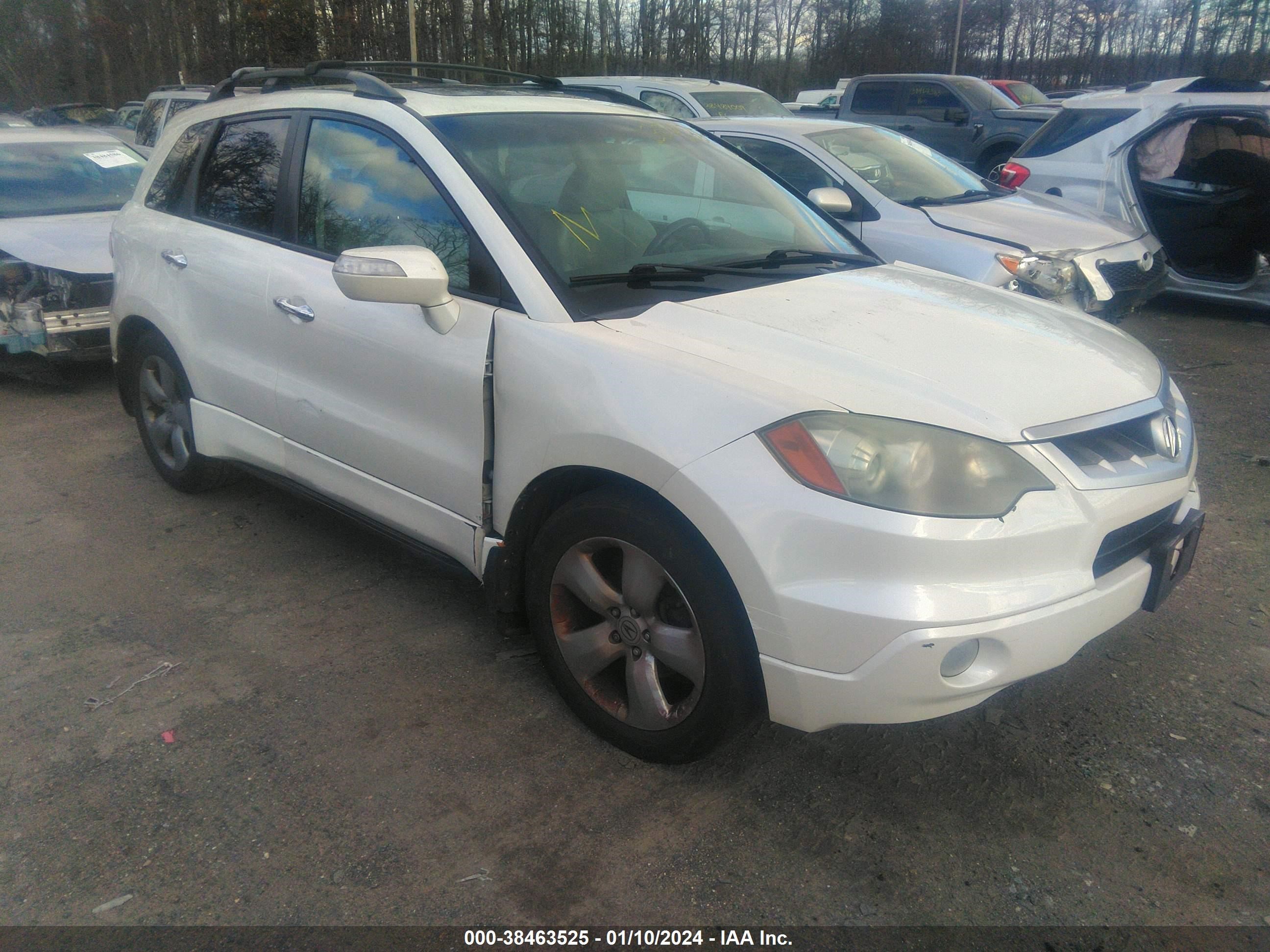 acura rdx 2007 5j8tb18567a001642