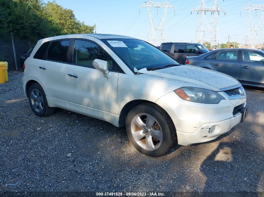 acura rdx 2008 5j8tb18578a019911