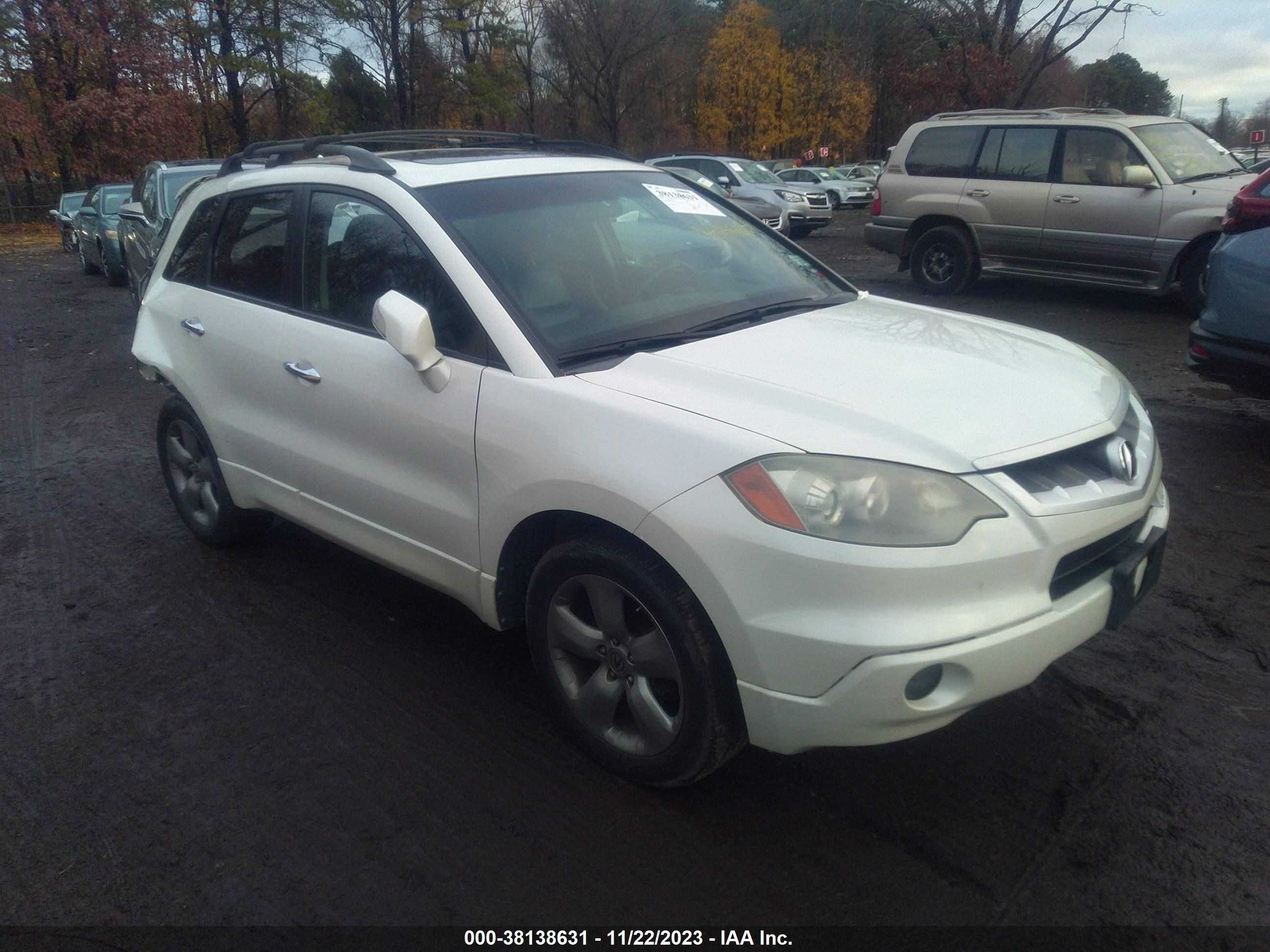 acura rdx 2008 5j8tb18588a000302