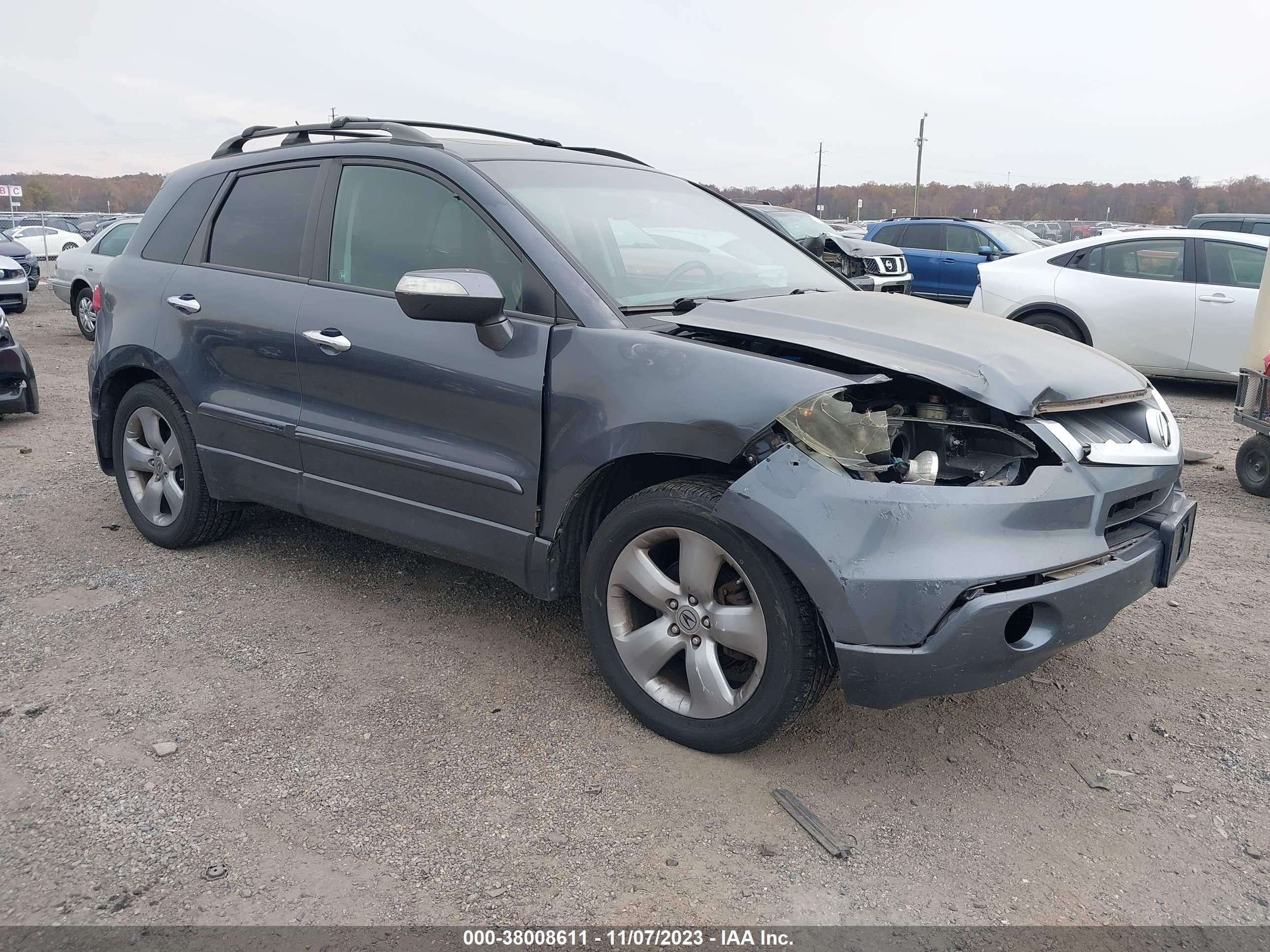 acura rdx 2007 5j8tb185x7a016032