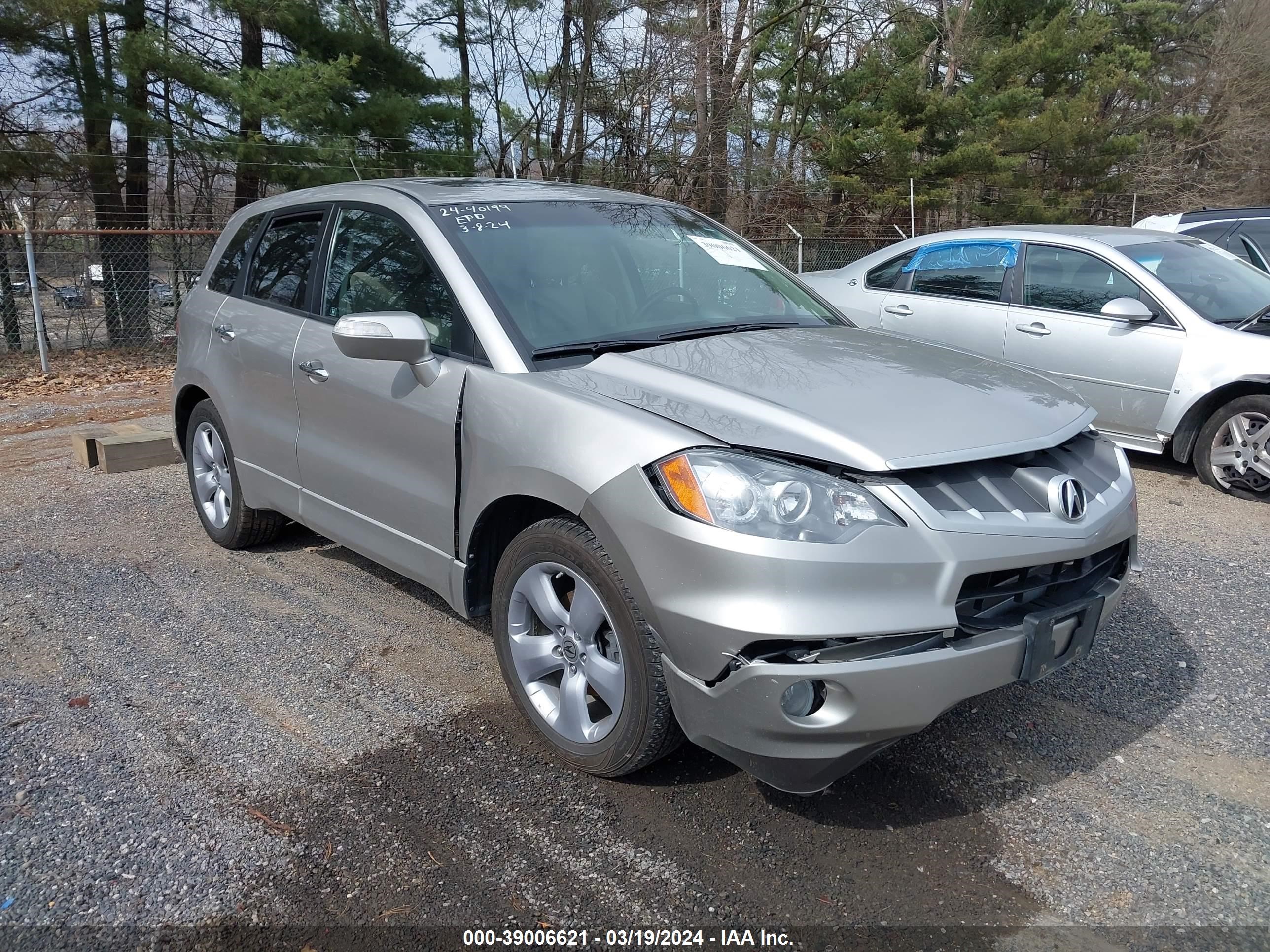 acura rdx 2009 5j8tb185x9a005261