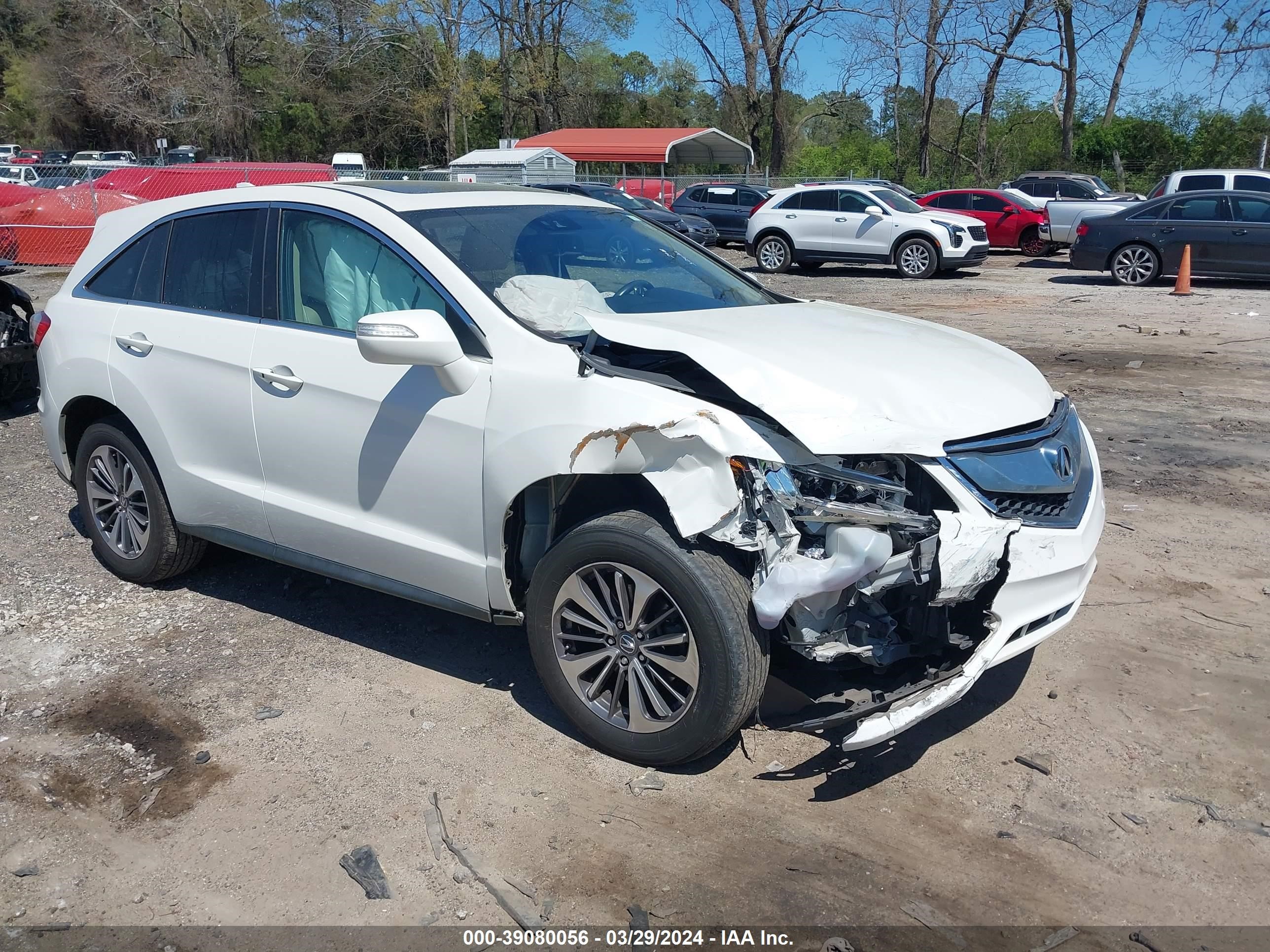 acura rdx 2016 5j8tb3h7xgl016050