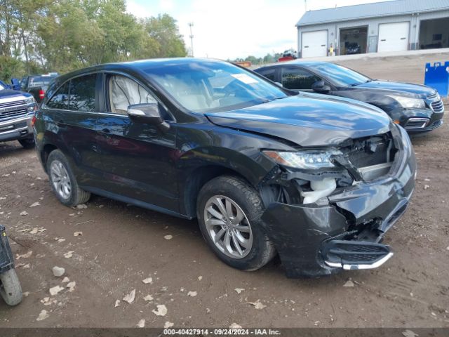 acura rdx 2017 5j8tb4h39hl027738