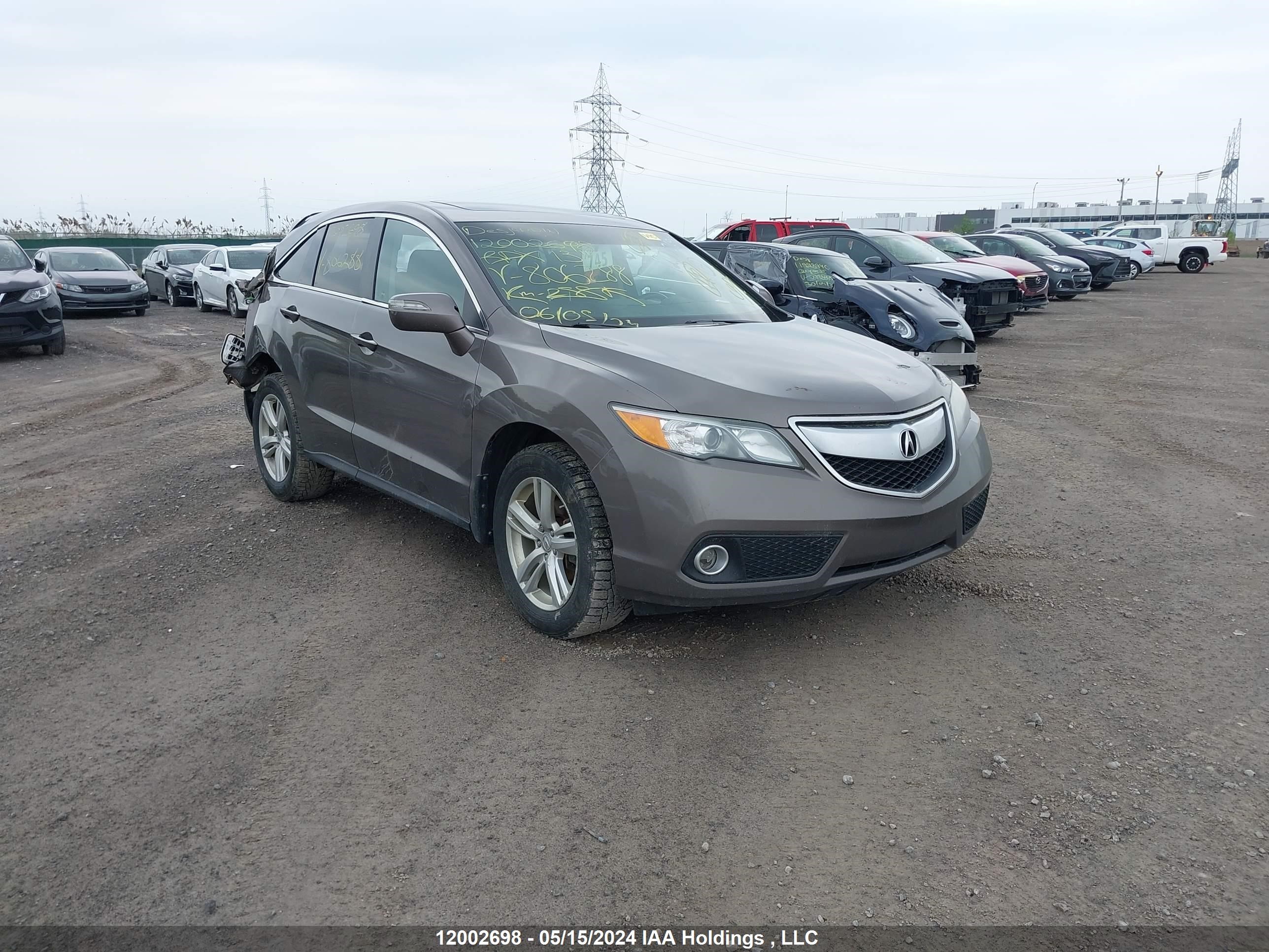 acura rdx 2013 5j8tb4h55dl806288