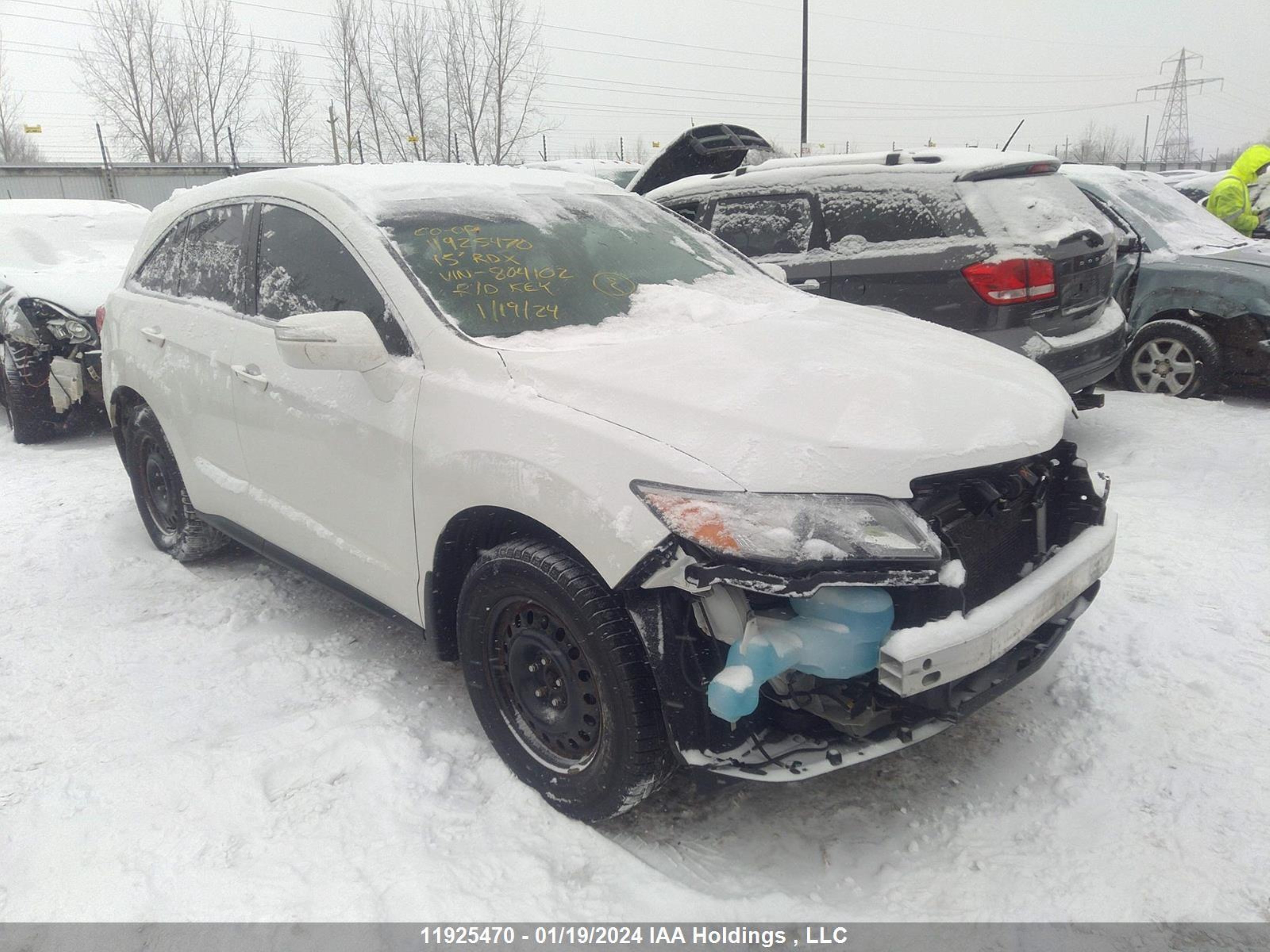 acura rdx 2015 5j8tb4h56fl804102