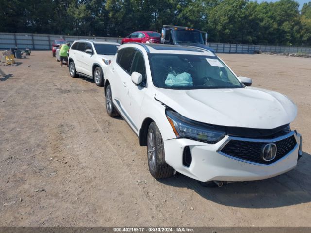 acura rdx 2022 5j8tc2h5xnl015869