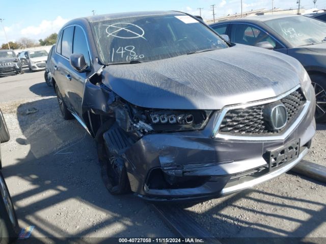 acura mdx 2018 5j8yd3h31jl010898