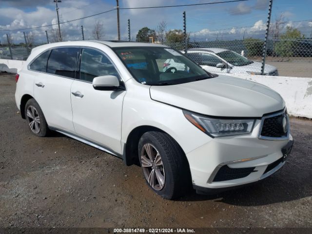 acura mdx 2018 5j8yd3h32jl002650