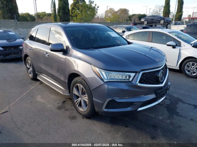 acura mdx 2019 5j8yd3h38kl005442