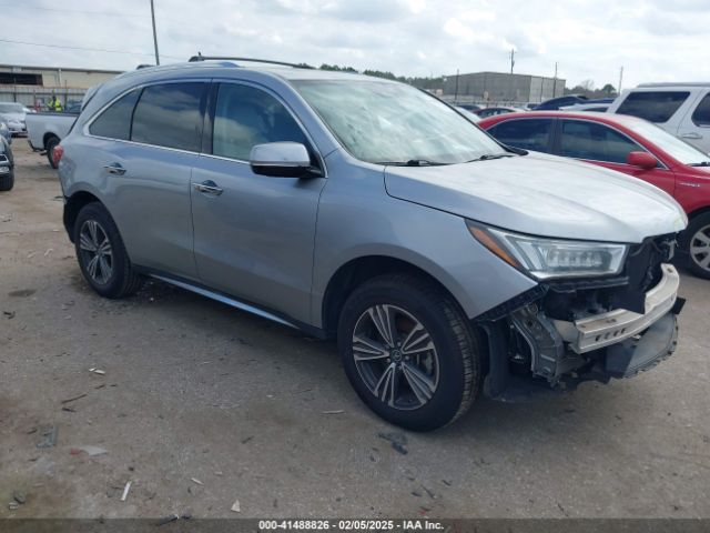 acura mdx 2018 5j8yd3h3xjl003576