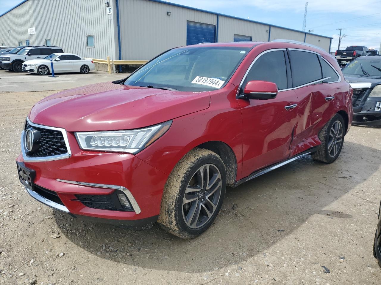 acura mdx 2018 5j8yd3h87jl001442