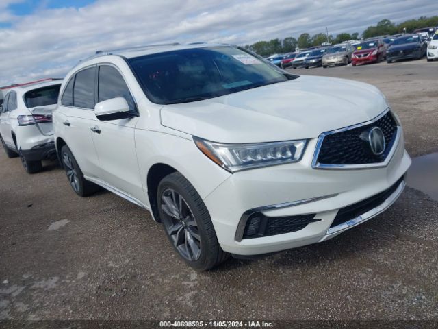 acura mdx 2019 5j8yd3h87kl005489