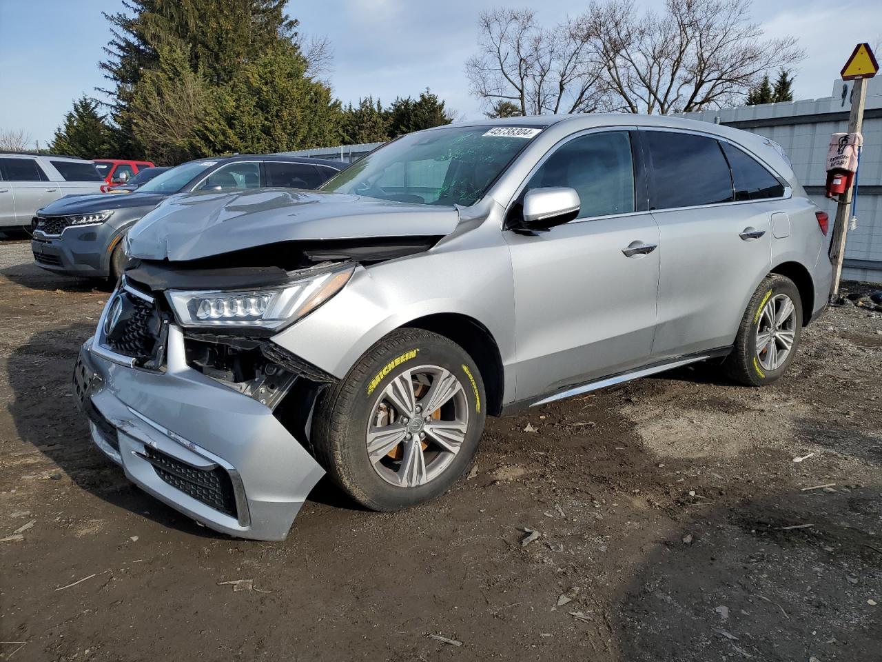 acura mdx 2019 5j8yd4h33kl027144