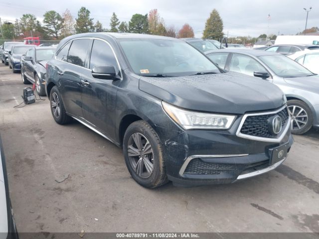 acura mdx 2019 5j8yd4h38kl000182