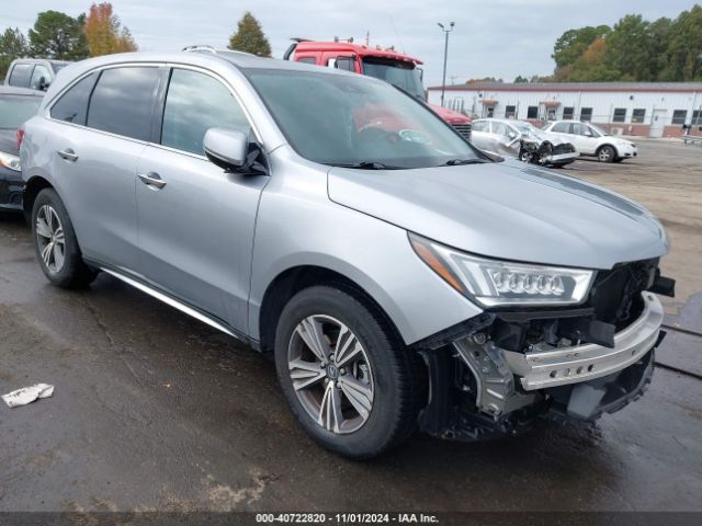 acura mdx 2018 5j8yd4h39jl017877