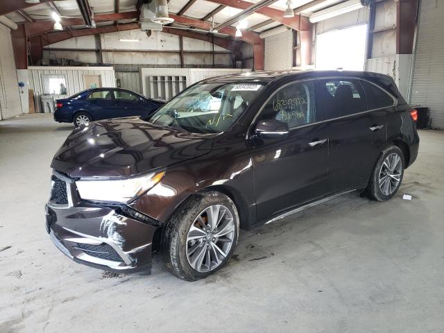 acura mdx techno 2018 5j8yd4h50jl022144