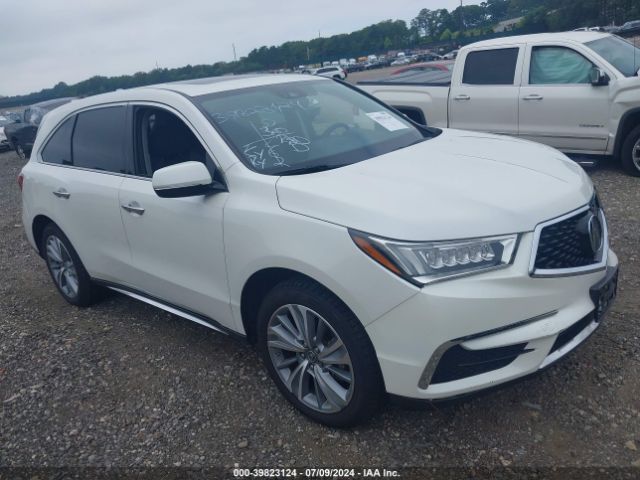 acura mdx 2017 5j8yd4h51hl000230