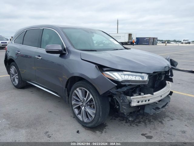 acura mdx 2018 5j8yd4h51jl018457