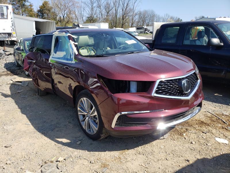 acura mdx techno 2018 5j8yd4h53jl027595