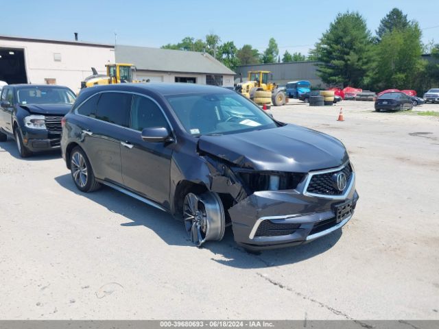 acura mdx 2019 5j8yd4h53kl008692