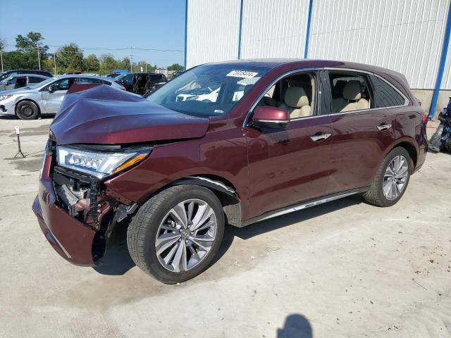 acura mdx techno 2018 5j8yd4h54jl002611