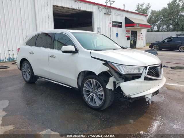 acura mdx 2018 5j8yd4h59jl003981