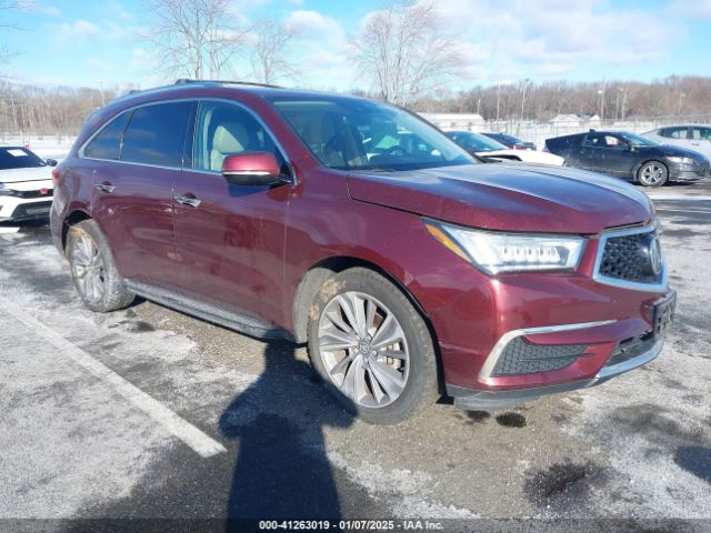 acura mdx 2018 5j8yd4h59jl007514