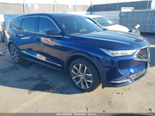 acura mdx 2022 5j8yd9h44nl007981