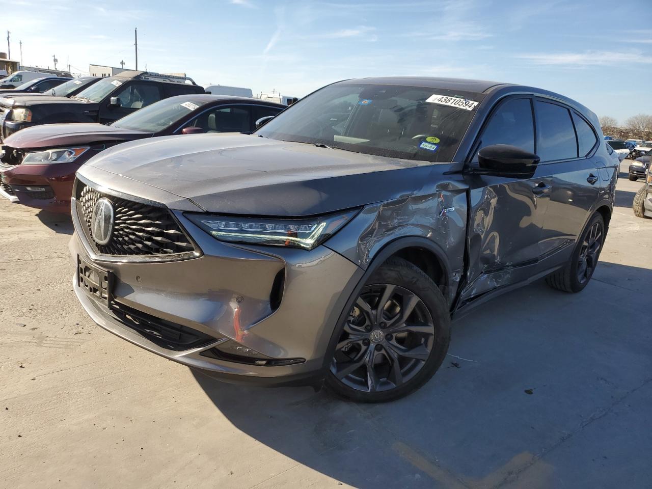 acura mdx 2022 5j8ye1h07nl027122