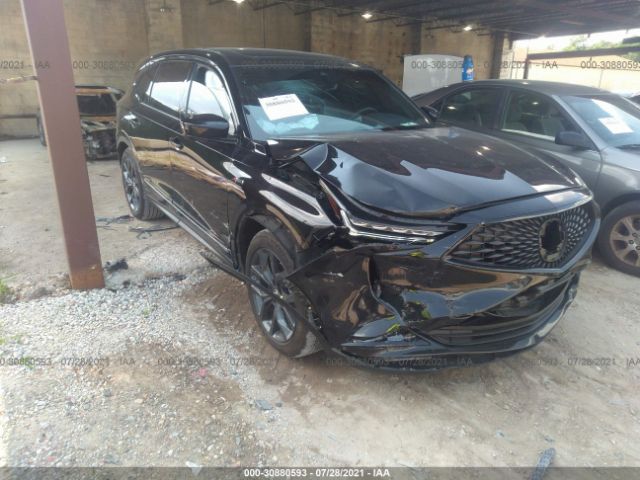 acura mdx 2022 5j8ye1h08nl002665