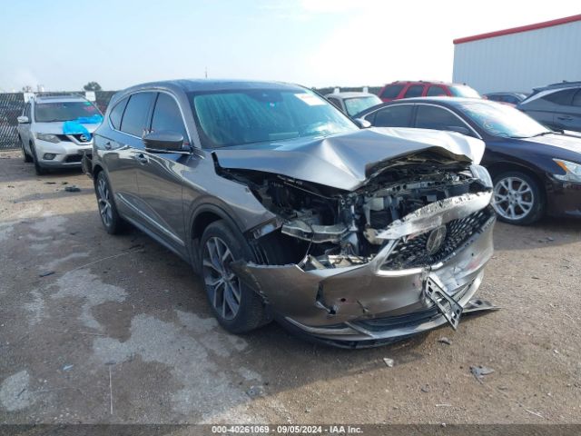 acura mdx 2022 5j8ye1h0xnl041743