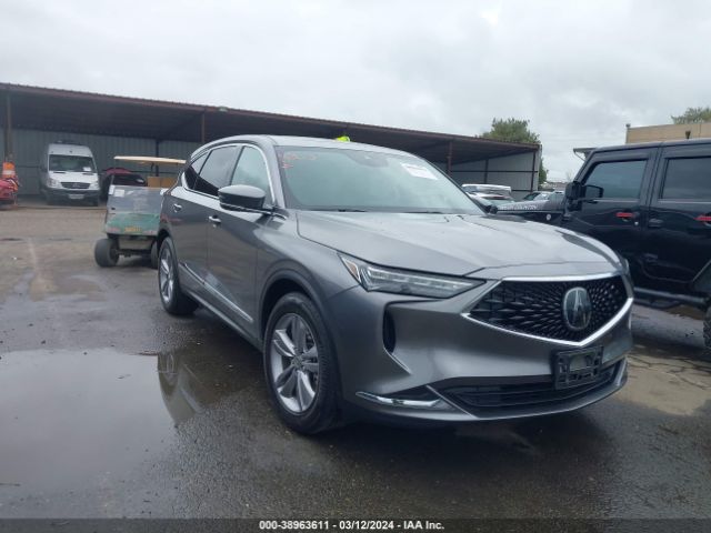 acura mdx 2022 5j8ye1h37nl016289