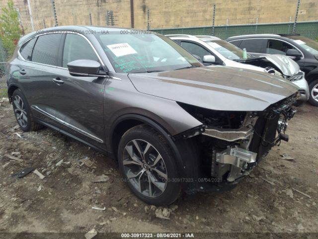 acura mdx 2022 5j8ye1h41nl015485